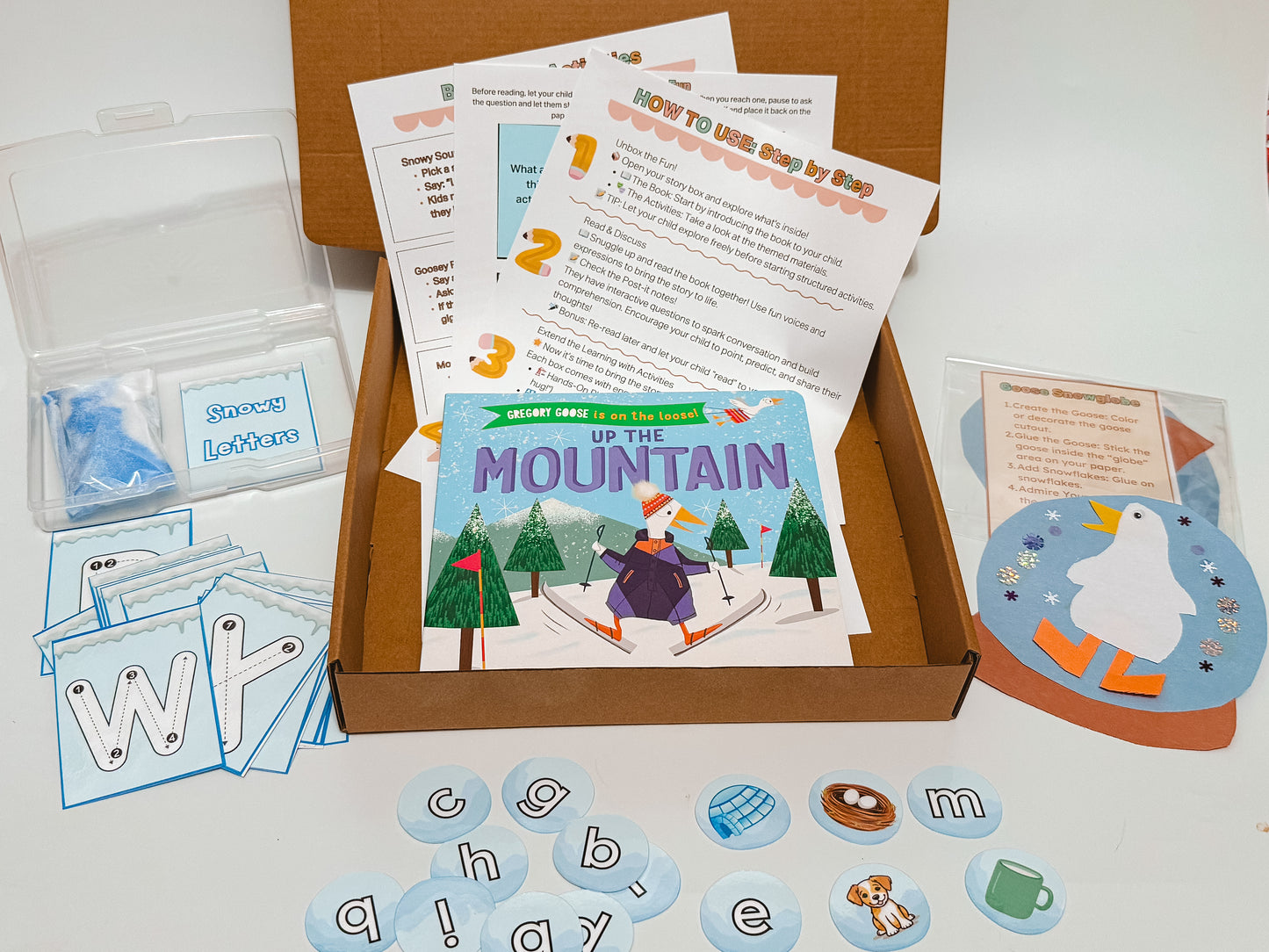 Gregory Goose Is on the Loose…Up the Mountain! (Ages 2–4)