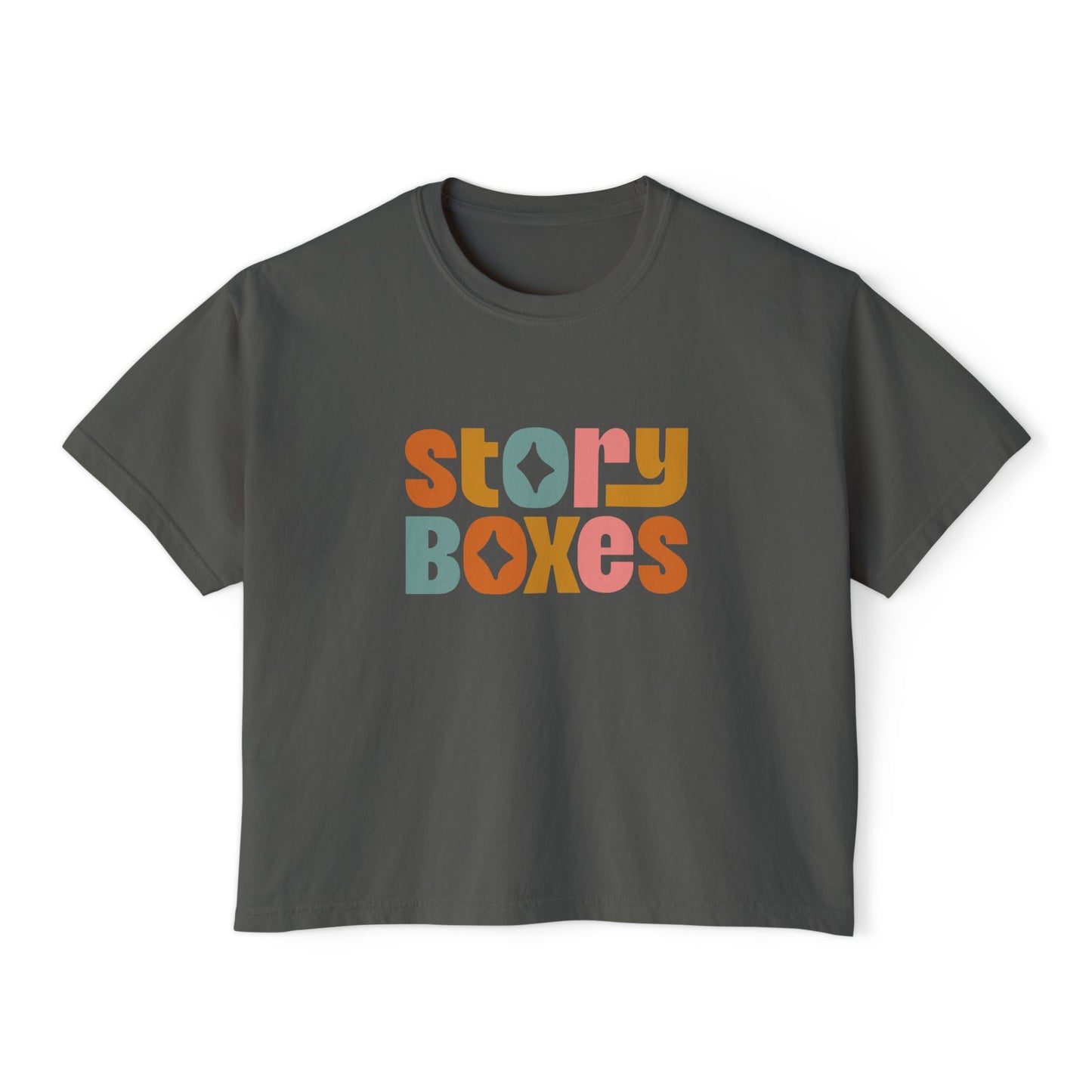Reading with The Phonics Mama Women's Boxy Tee - Perfect for Educators and Moms
