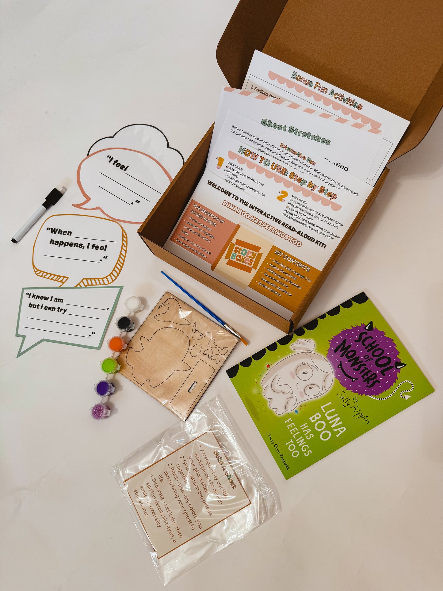 Luna Boo Has Feelings Too Story Box | Ages 5-8 | Social-Emotional Learning Fun