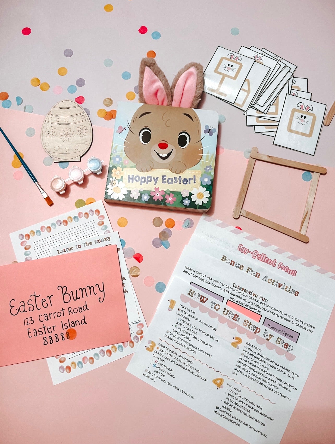 Easter Mini Story Box β Interactive Book & Hands-On Spring Activities for Kids