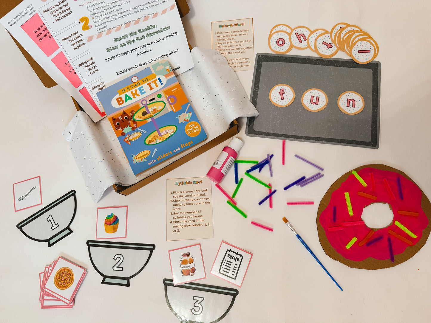 Time to Bake It Story Box | Ages 4-6 | Fun Baking & Learning Activities