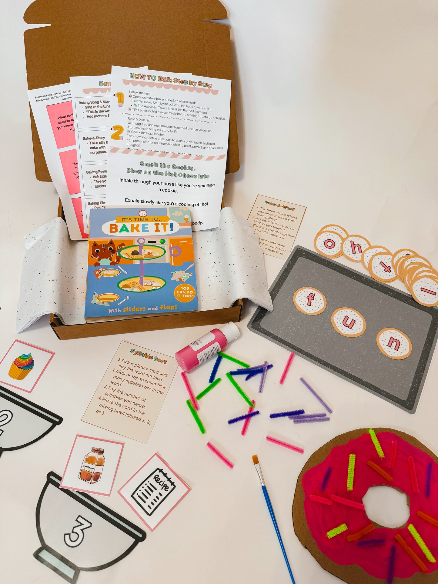 Time to Bake It Story Box | Ages 4-6 | Fun Baking & Learning Activities