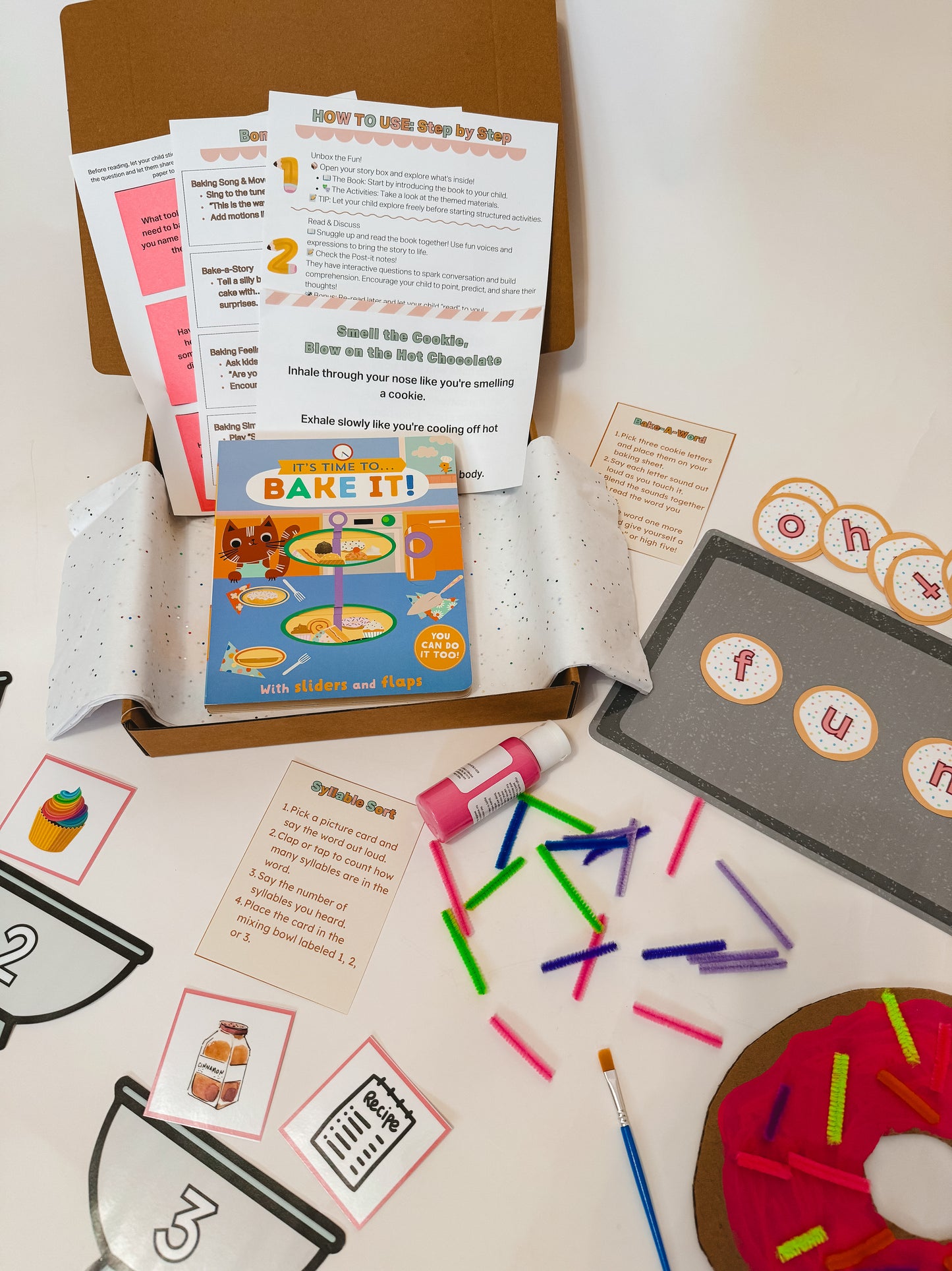 Time to Bake It Story Box | Ages 4-6 | Fun Baking & Learning Activities