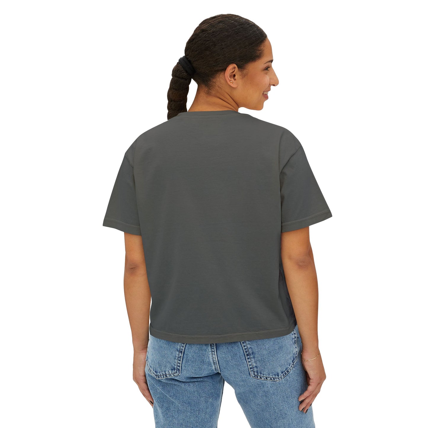 Reading with The Phonics Mama Women's Boxy Tee - Perfect for Educators and Moms
