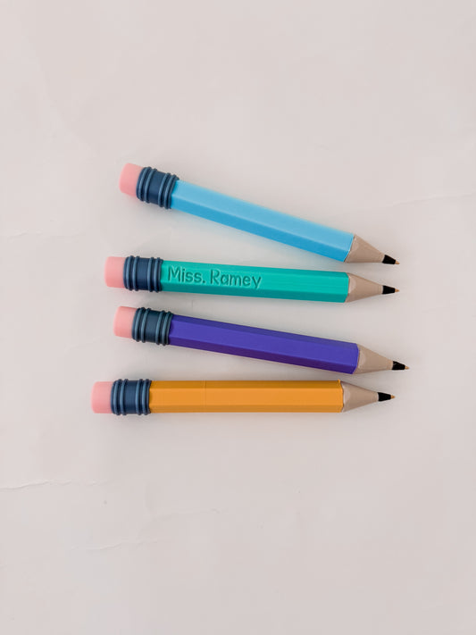 3D Printed Pen Pencil | Personalized Writing Pen for Kids, Teachers & Gifts