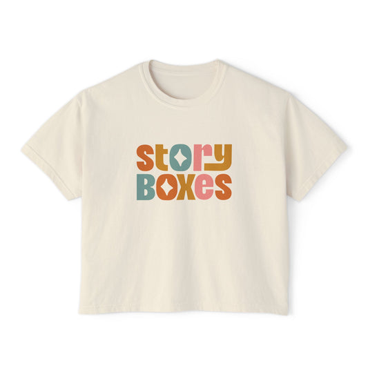Reading with The Phonics Mama Women's Boxy Tee - Perfect for Educators and Moms