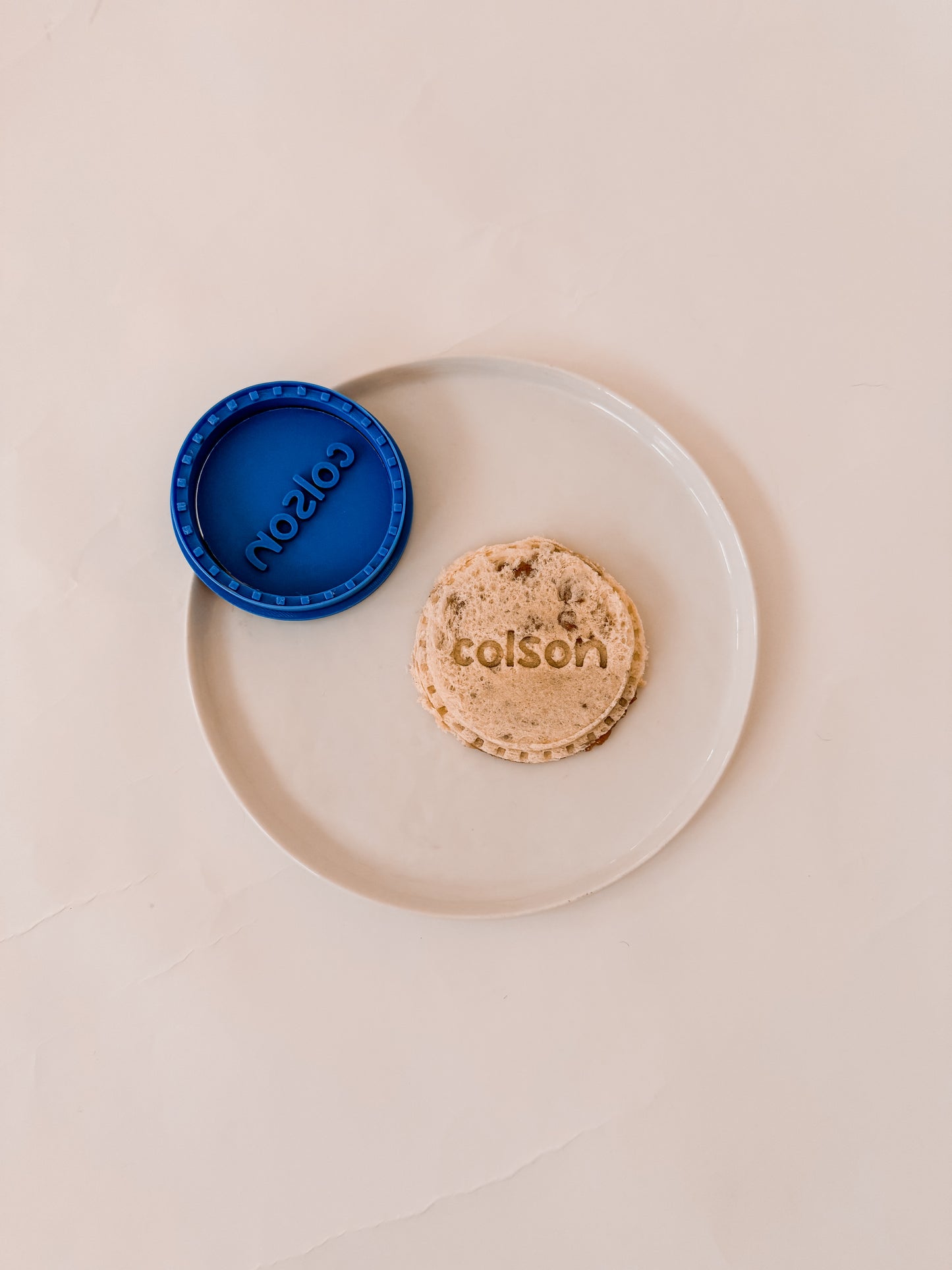 Personalized Sandwich Cutter | Custom Name Lunch Cutter for Kids