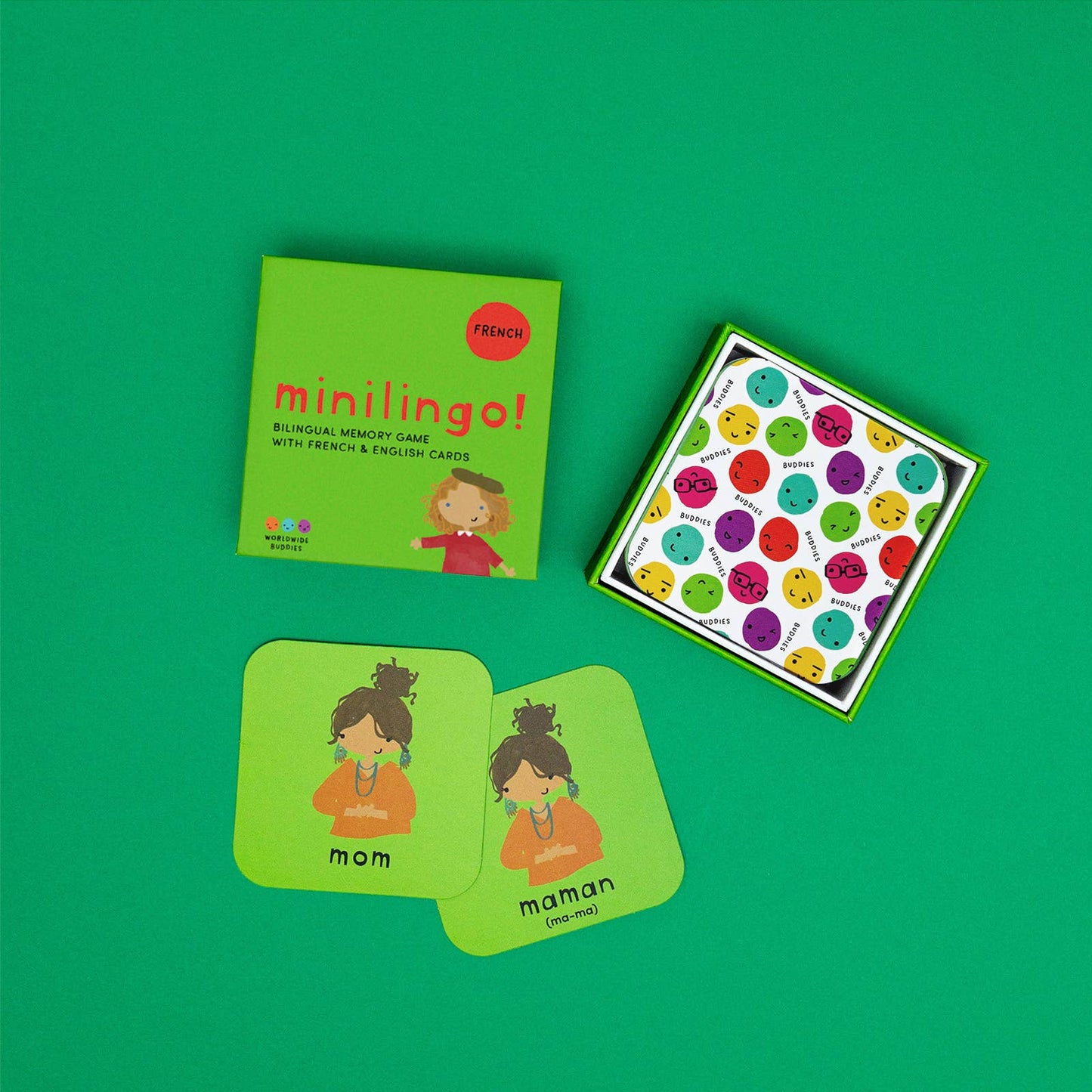 Minilingo French/English Bilingual Flashcards for Kids