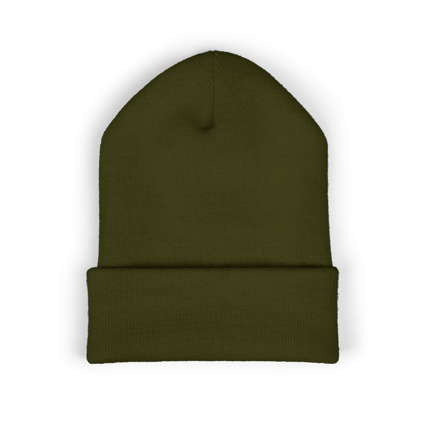Vibrant Embroidered Classic Cuffed Beanie - Stylish and Warm