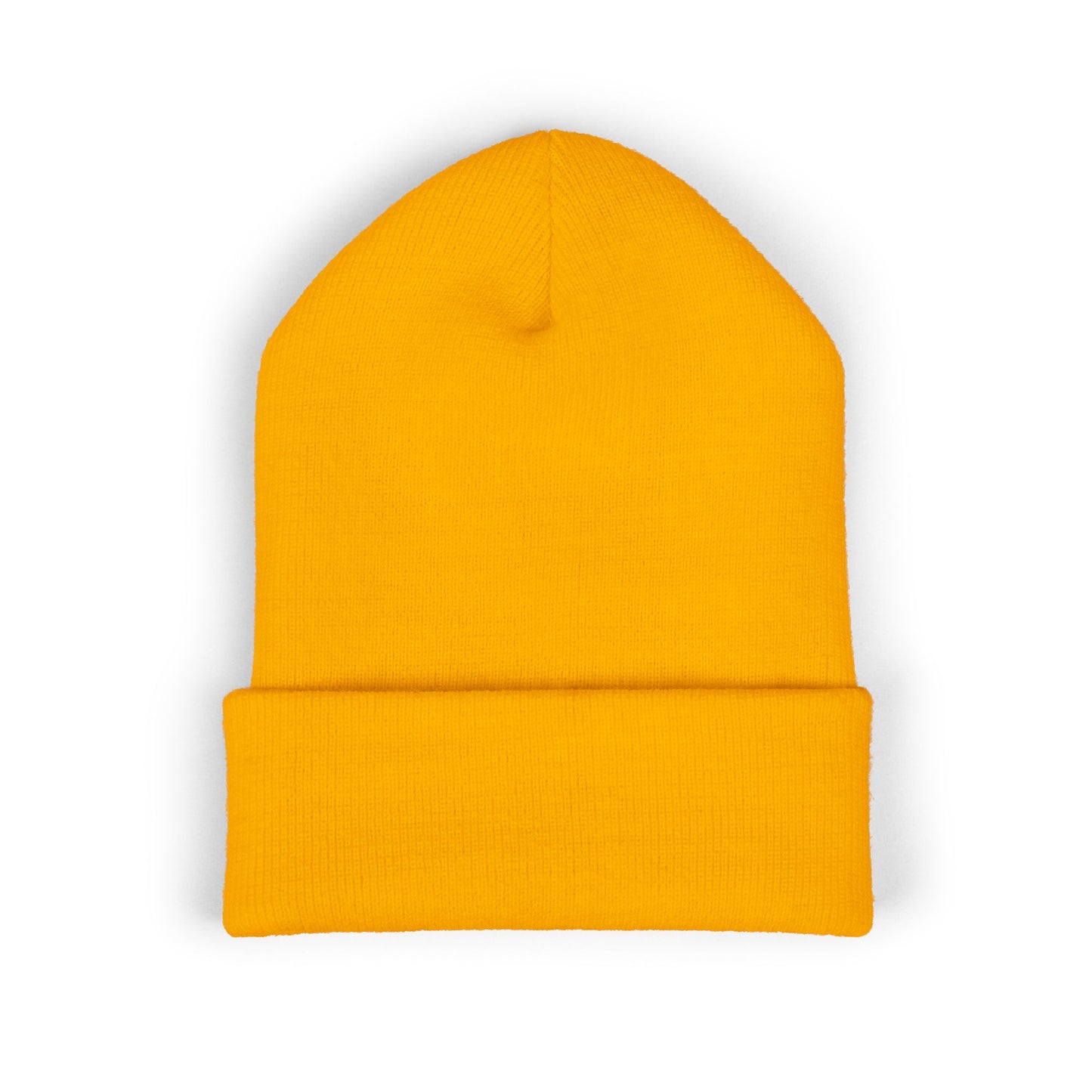 Vibrant Embroidered Classic Cuffed Beanie - Stylish and Warm