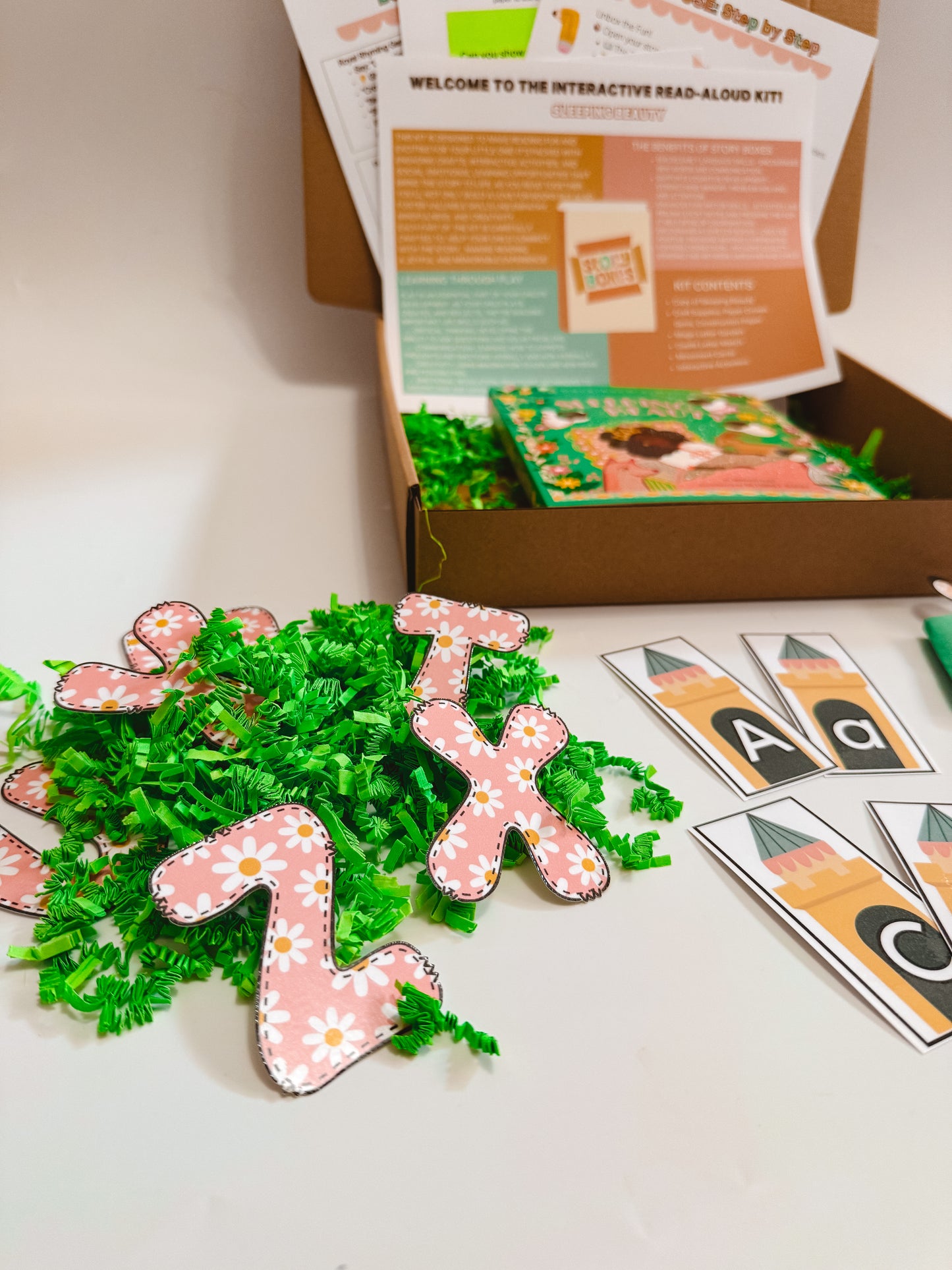 Sleeping Beauty Story Box for Kids | Ages 2-4 | Alphabet & Letter Learning Activity