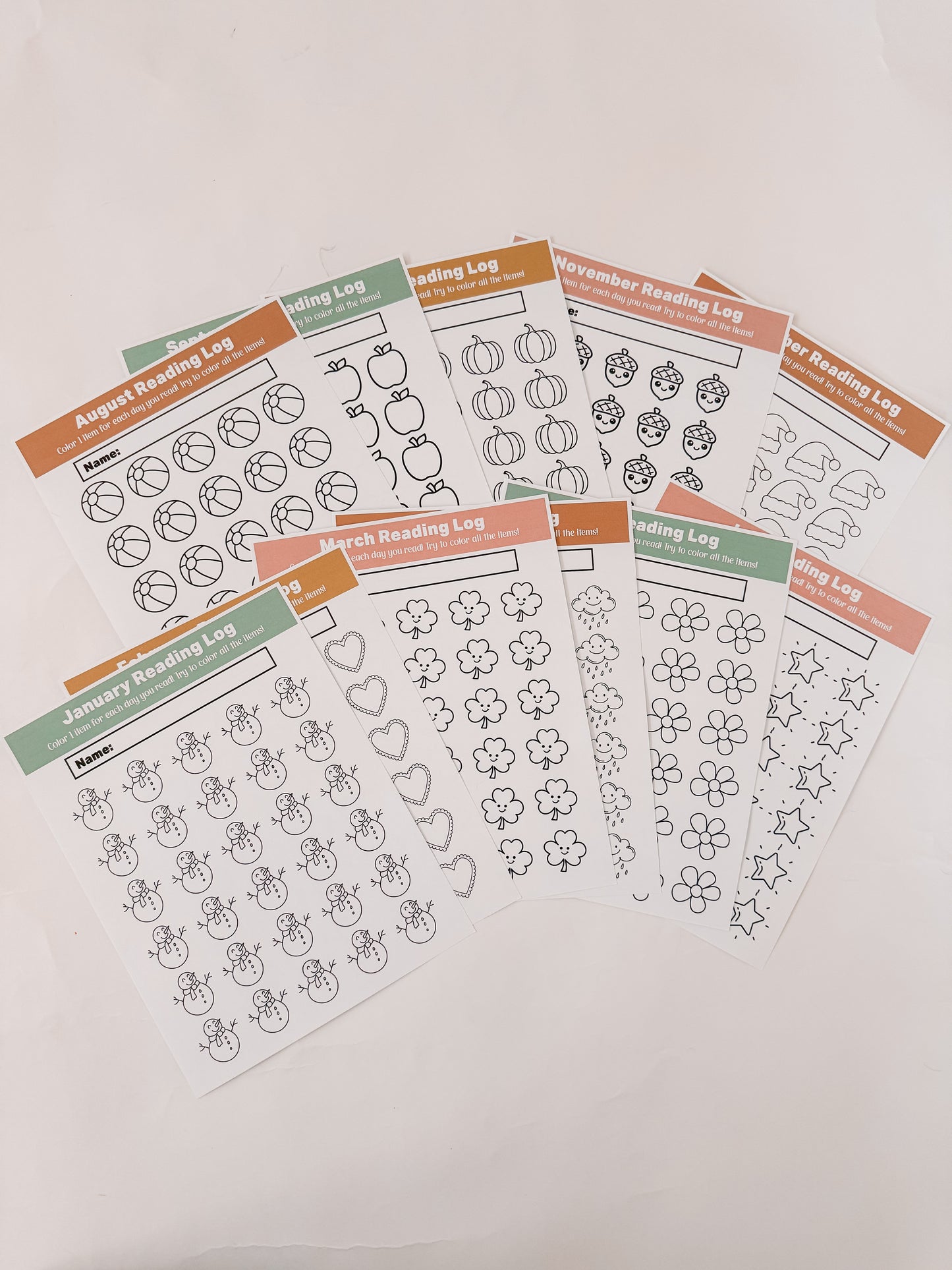 Kindergarten Readiness Bundle | Reusable Learning Activities & First Day Keepsakes