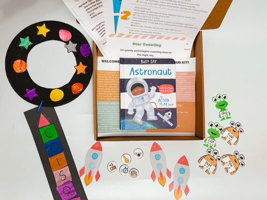 Astronaut Busy Day Story Box (Ages 4–6)