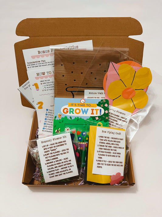 It’s Time to Grow It Story Box – Springtime Fun & Hands-On Learning (Ages 3-5)