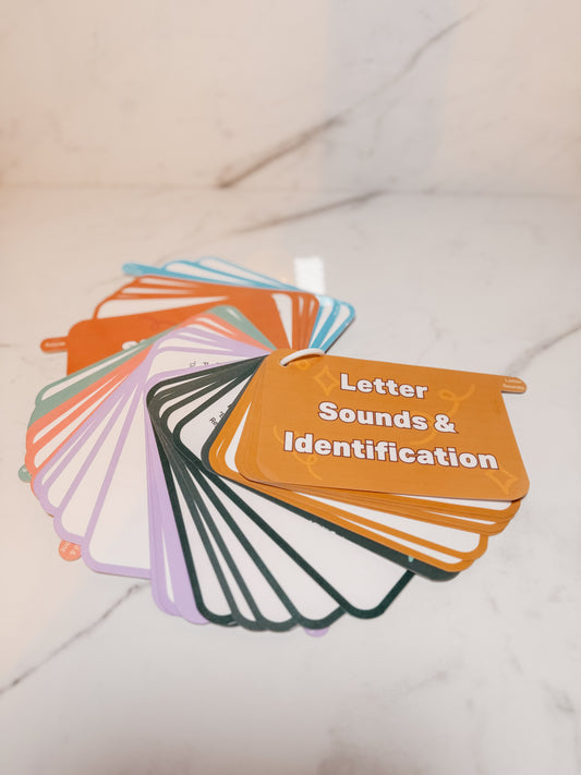 Play-Based Phonics Activity Ring Cards – 42 Hands-On Literacy Activities for Kids