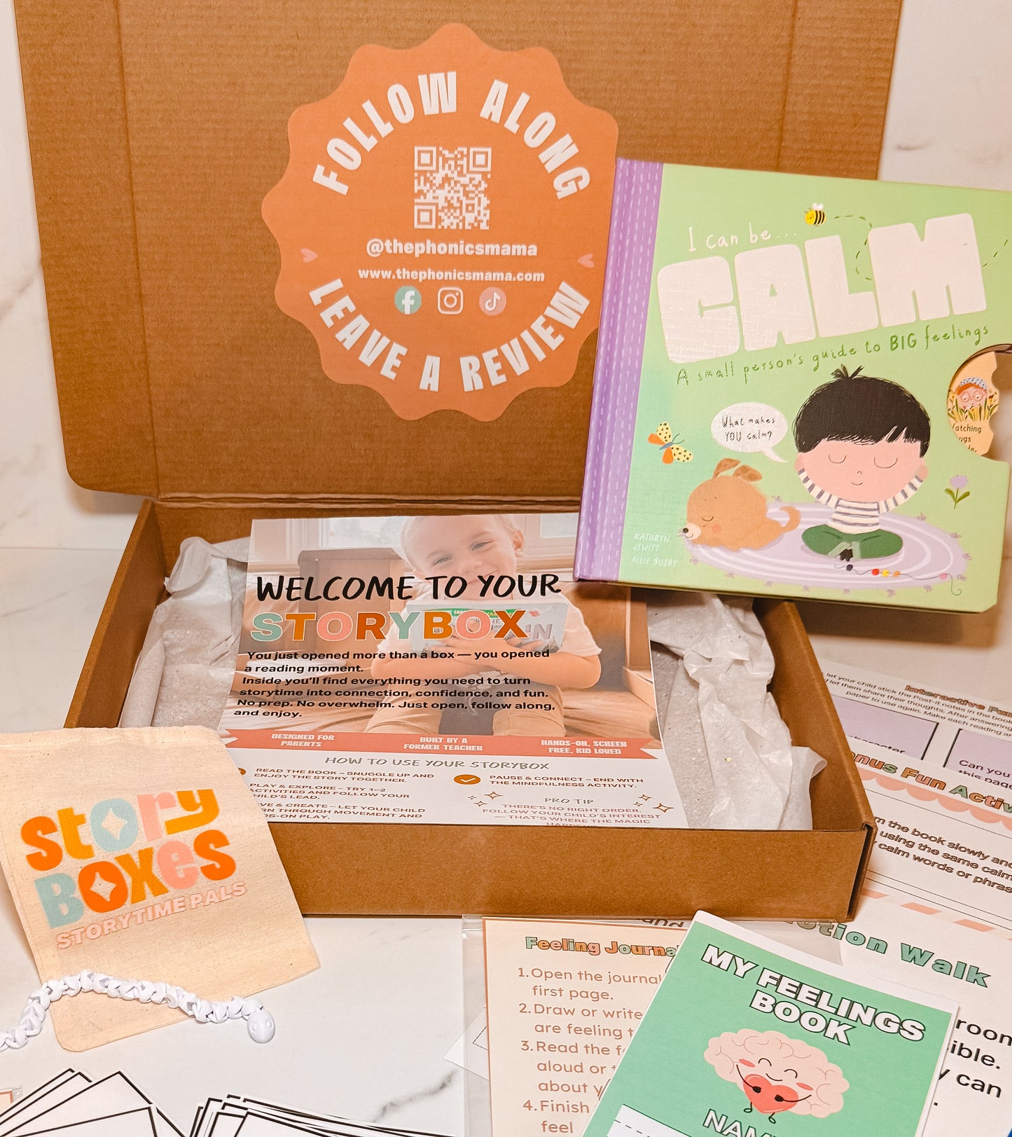 January Monthly Story Box (Ages 3–6) – Limited Edition Literacy & Play Box