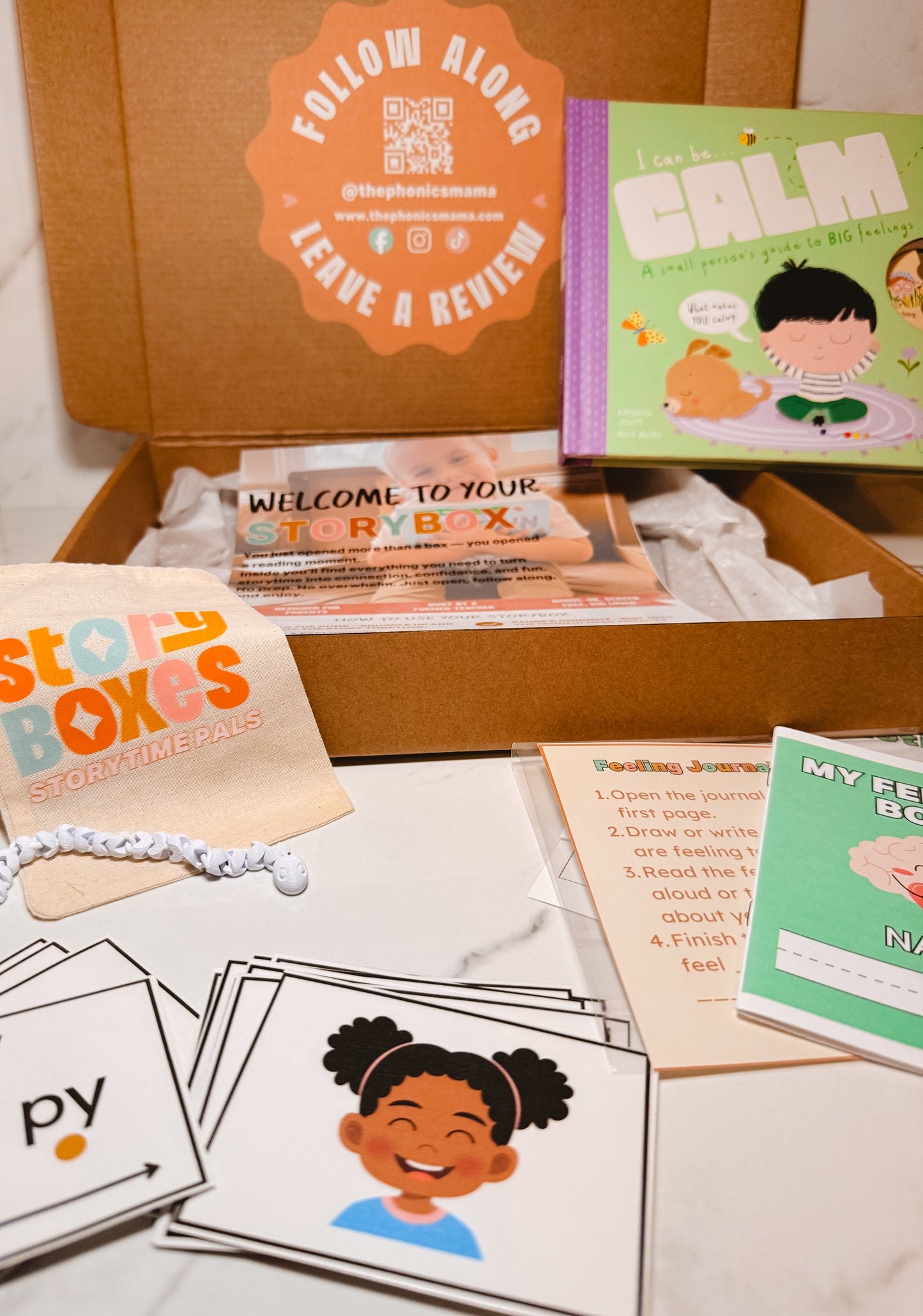 January Monthly Story Box (Ages 3–6) – Limited Edition Literacy & Play Box