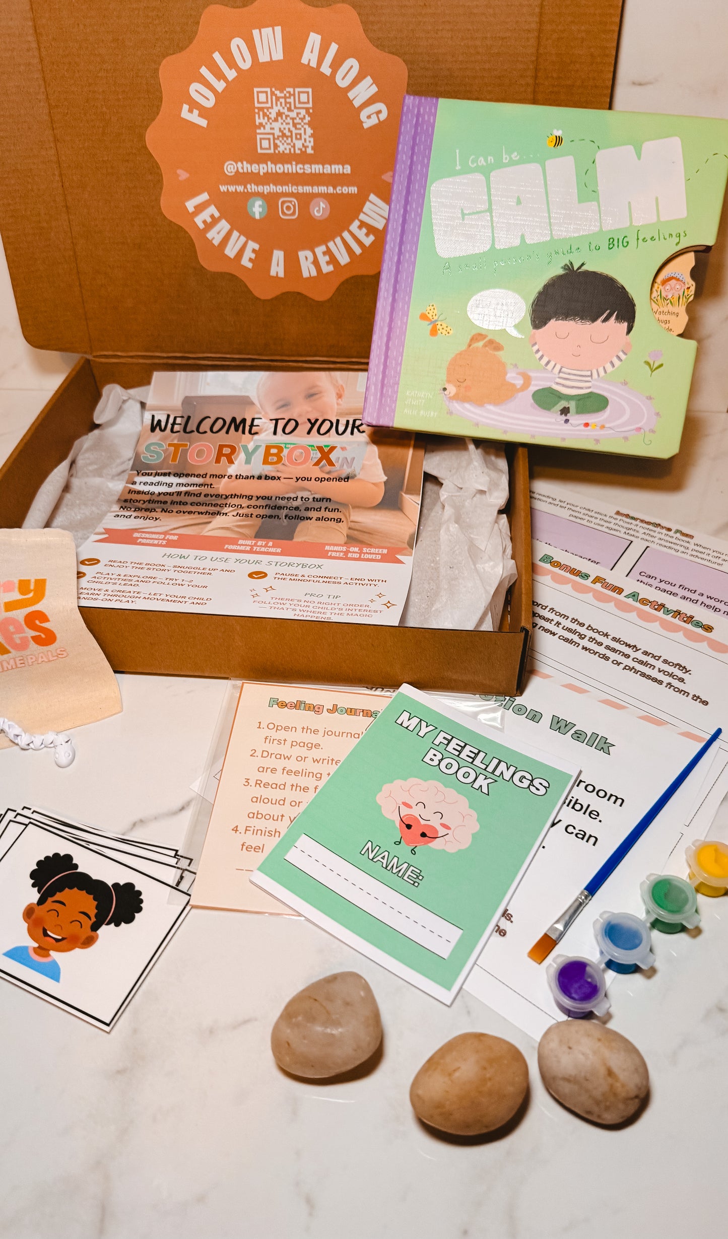 January Monthly Story Box (Ages 3–6) – Limited Edition Literacy & Play Box