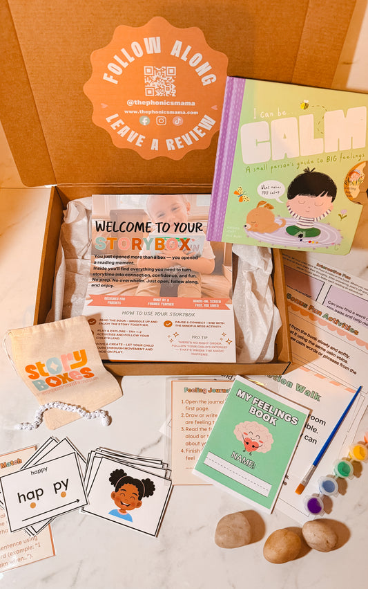 January Monthly Story Box (Ages 3–6) – Limited Edition Literacy & Play Box