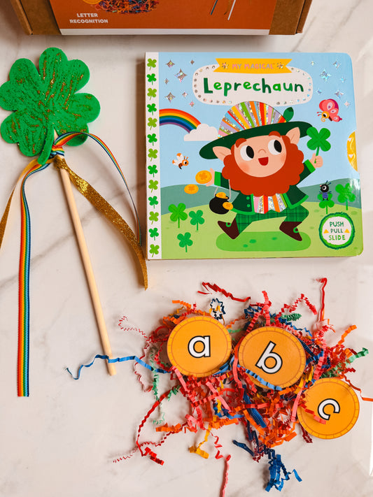Little Leprechaun Treasure Hunt: St. Patrick’s Day Story Box (Ages 2–4)