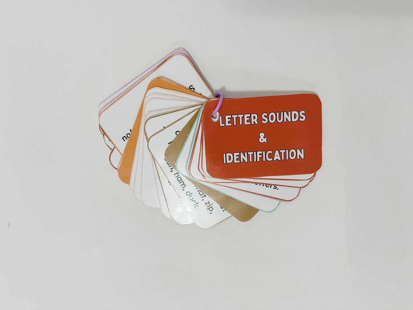 Phonics Activity Cards Ring Set | Portable Phonics Practice for Ages 4–7