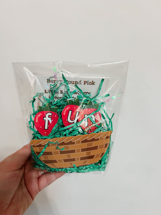 Strawberry Pickin’ CVC Word Game | Phonics Activity for Ages 4–7