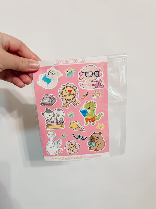 Reading Buddies Sticker Sheet