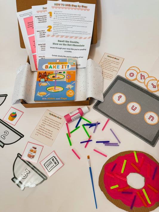Time to Bake It Story Box | Ages 4-6 | Fun Baking & Learning Activities