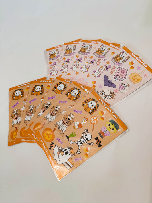 Halloween Sticker Sheets for Kids | Fun Fall & Trick-or-Treat Stickers